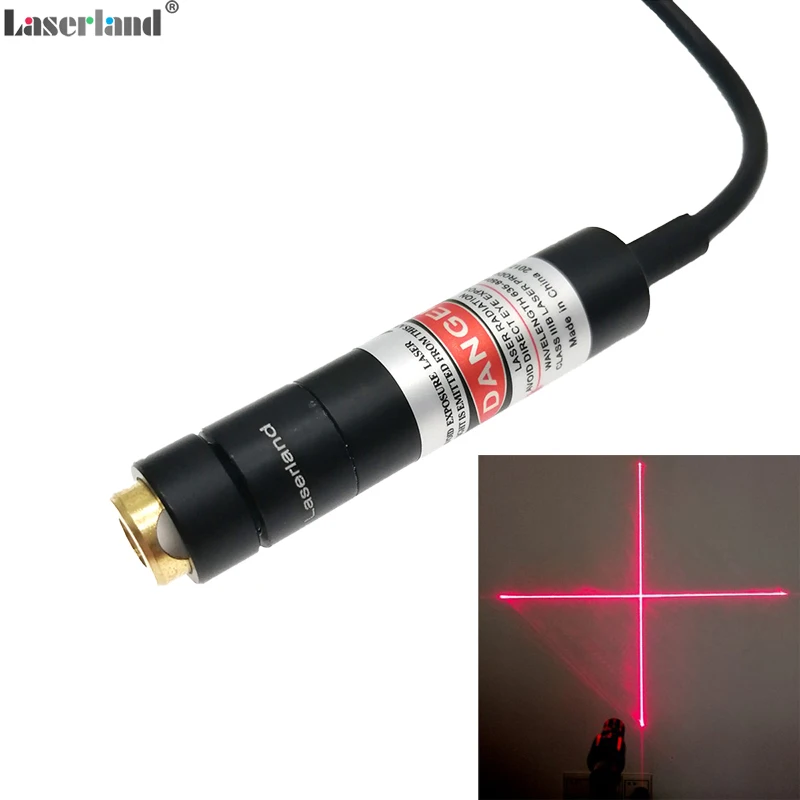 

12*55mm Module Laser Red 50mW Cross 10mW 650nm 5mW Diode Focusable +ada