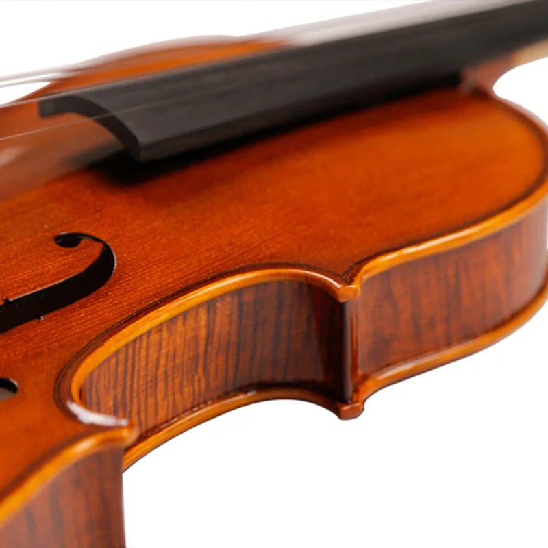 Ручная усовершенствованная скрипка масляный лак натуральный клен Еловая