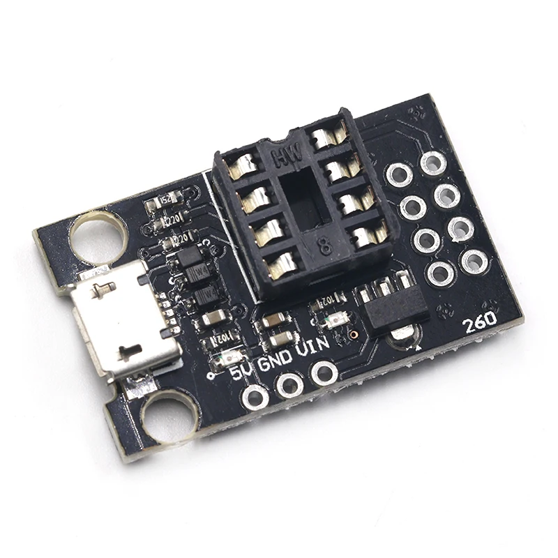 ATtiny13A / ATtiny25 ATtiny45 ATtiny85 Pluggable ATTINY Development Programming Bare Board | Инструменты