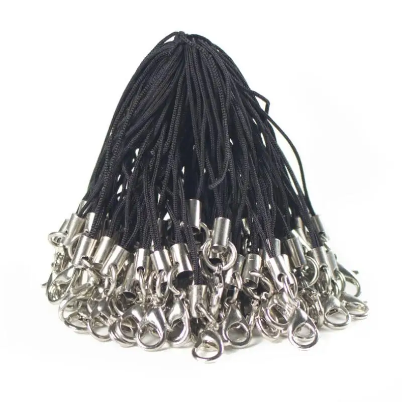 100 шт. DIY аксессуары ручной работы материал карабин Мобильный телефон Веревка