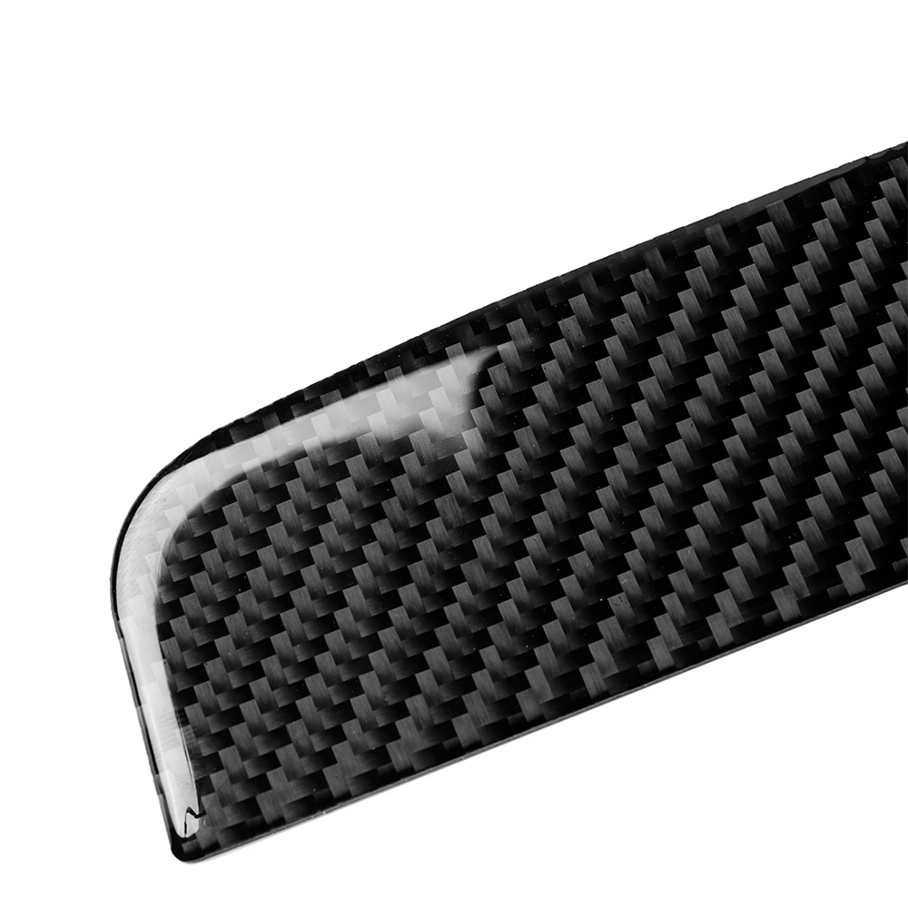 

Carbon Fiber Interior Decoration Water Cup Holder Decal Set Sticker Cover Trim for Ford Mustang 2015-2019 Car Decal Accessories