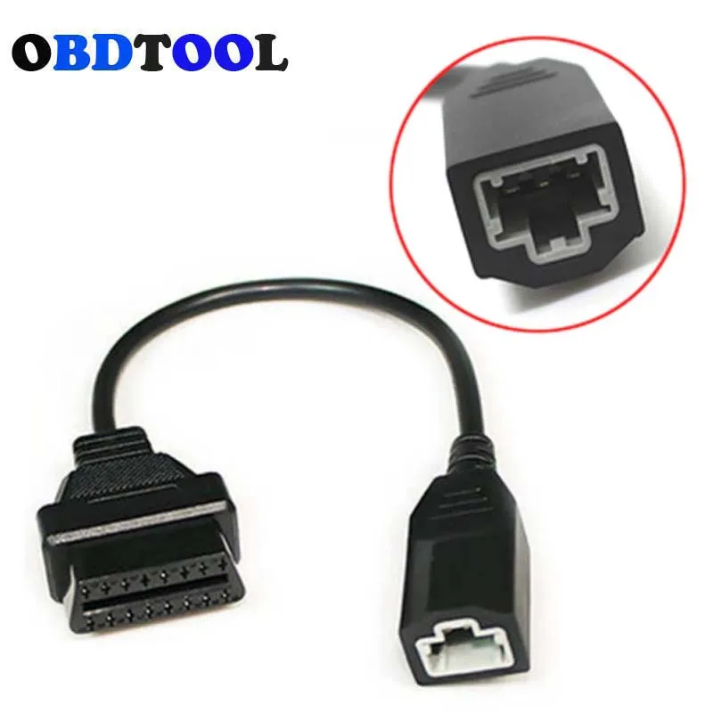 Кабель для автомобильного сканера Honda, переходник с 3-контактным и 5-контактным разъемами типа «папа» на 16-контактный разъем OBD2