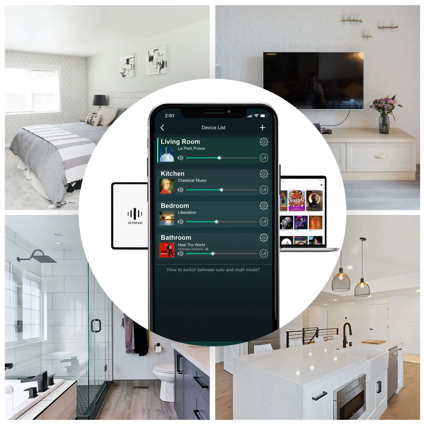 Цифровой мини-усилитель Arylic A30 + домашний Hi-Fi стереоусилитель класса D с