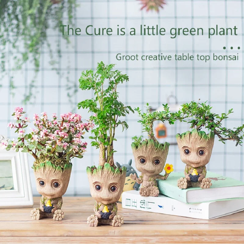 Цветочный горшок домашний сад плантатор украшение цветочный