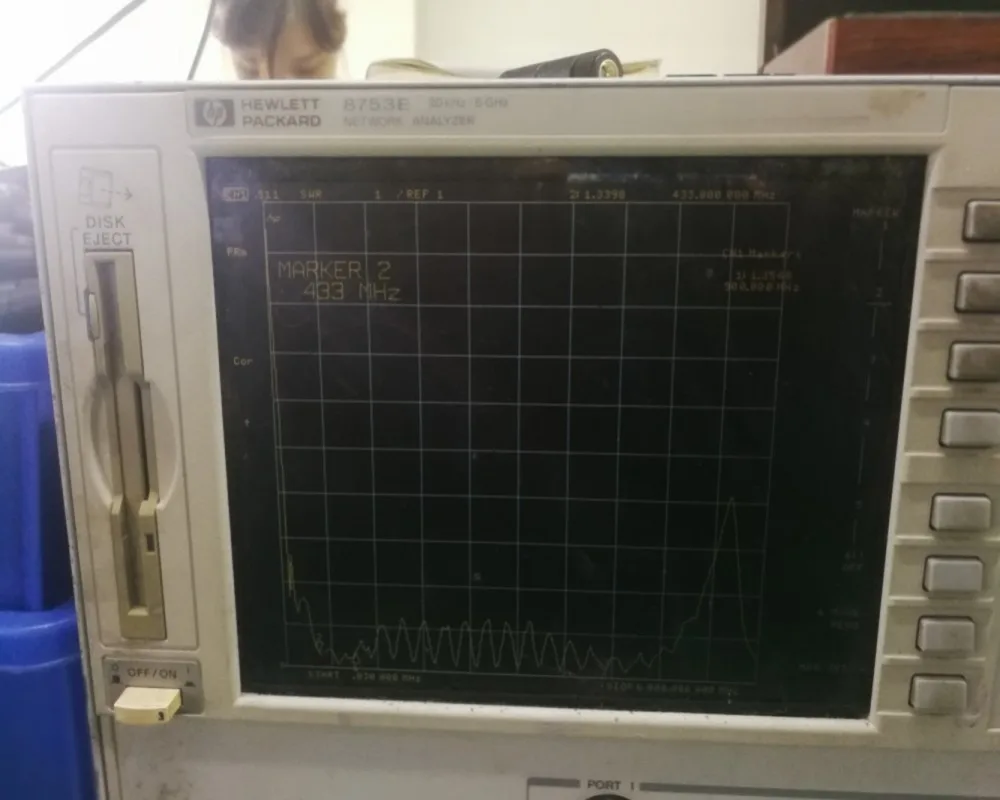 12 dbi 433Mhz Антенна Полуволновая дипольная антенна SMA Male с магнитной базой для бустера радиосигнала, Беспроводной ретранслятор