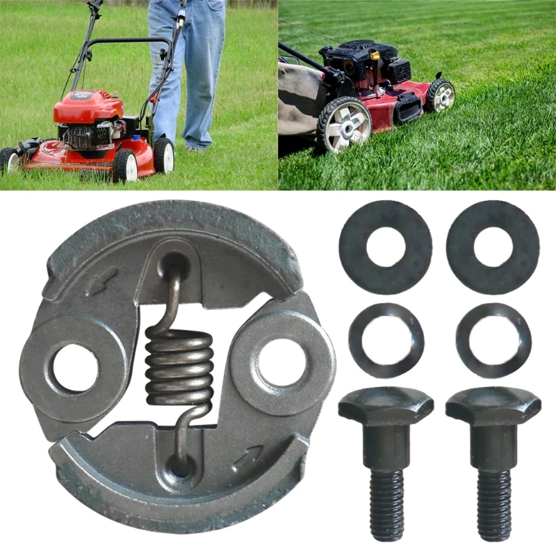 

Practical Lawn Mower Clutch Kit 2 Strokes Durable Lawn Mower Clutch Easy to Install Automotive Replacement 2 Strokes