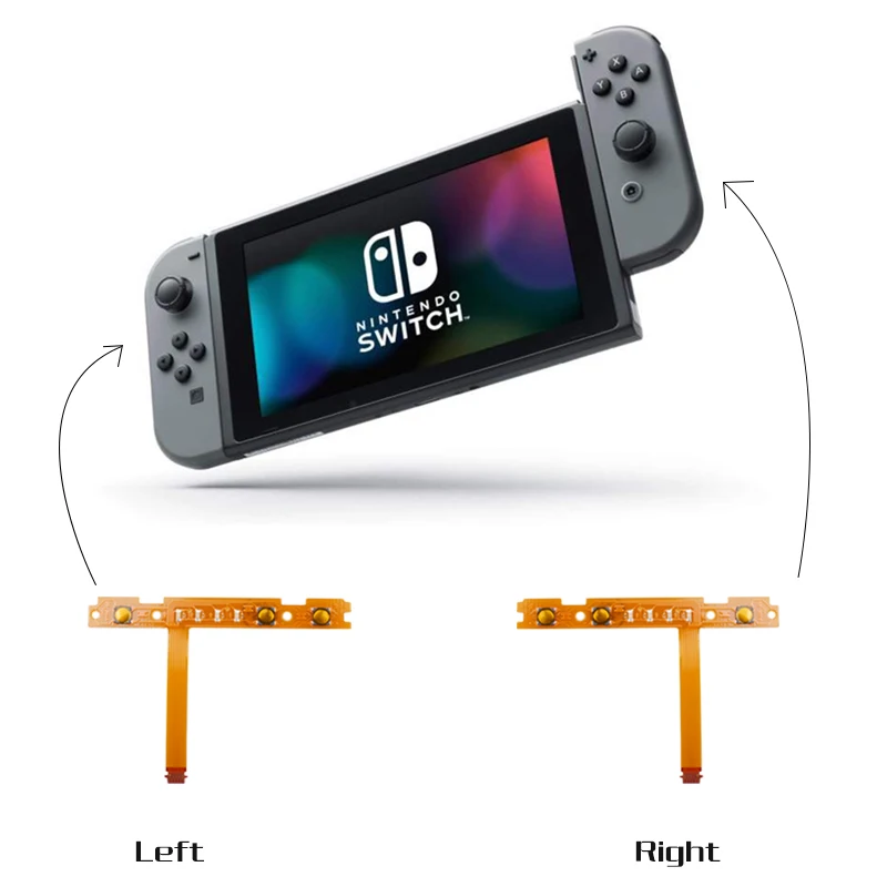 DATA FROG 1 комплект запасная часть SL SR кнопка гибкий кабель для Nintendo переключатель