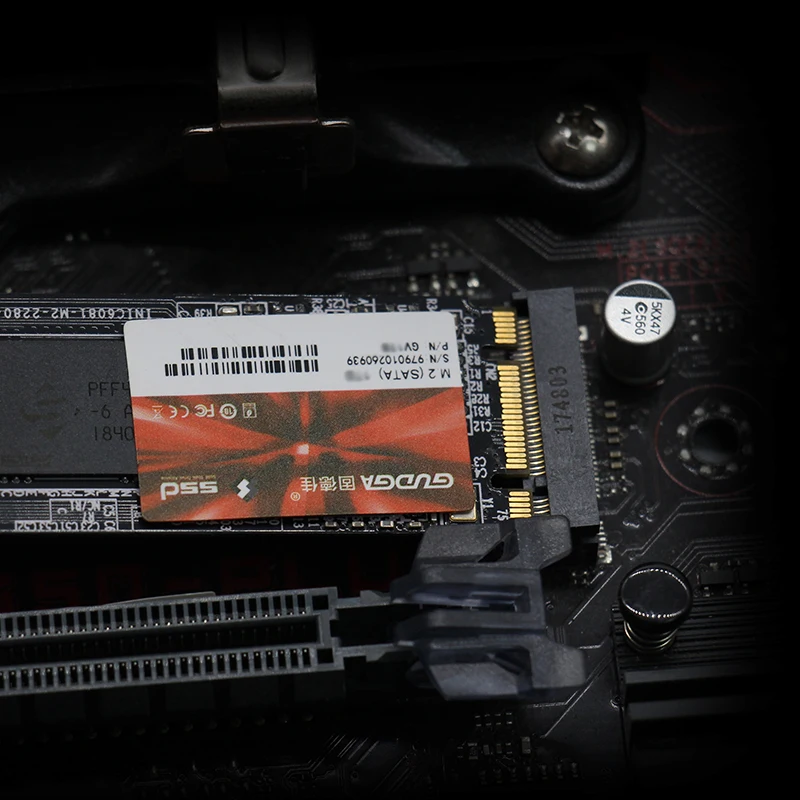 Горячая Распродажа GUDGA M2 2280 SSD M.2 SATA 128 ГБ 256 512 1 ТБ HDD NGFF мм disco duro для настольного