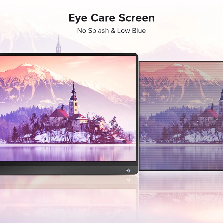 Портативный монитор UPERFECT 10800 мАч 15 6 дюйма IPS экран 1080P USB Type C HDMI|Мониторы| |