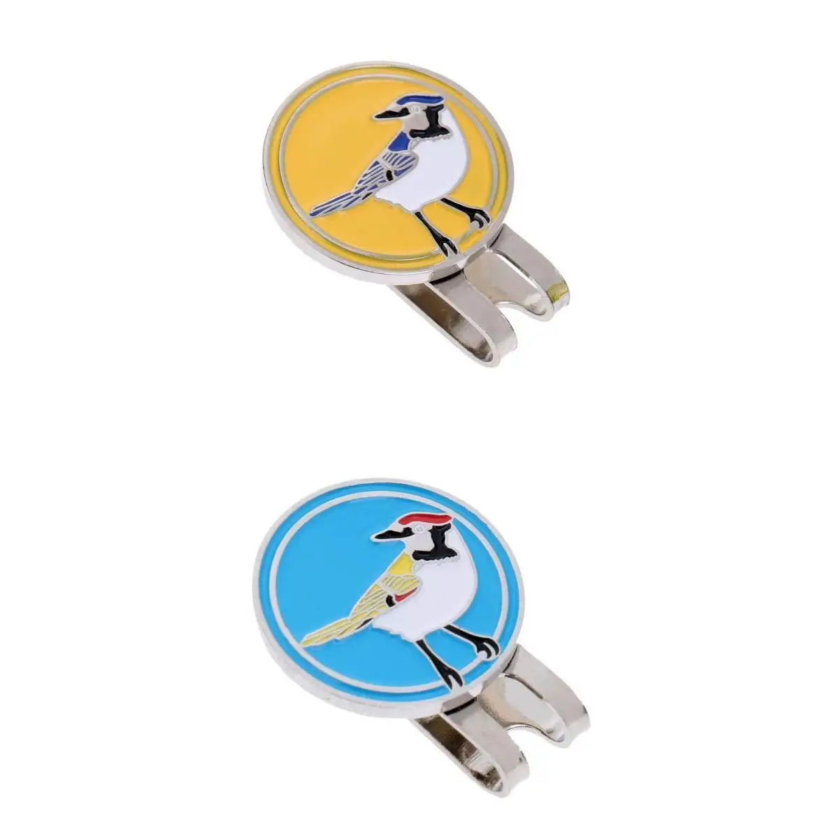 2 шт. маркер мяча для гольфа магнит заколка на шляпу стильный Кепки в качестве