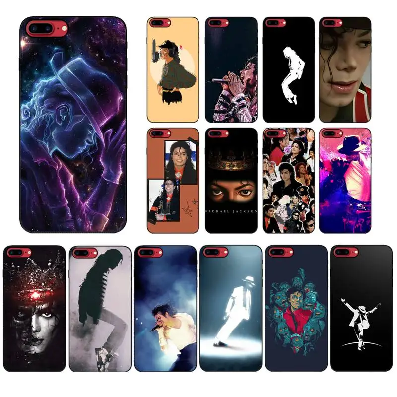 

Michael Jackson Dance Phone Case for iPhone 13 11 12 pro XS MAX 8 7 6 6S Plus X 5S SE 2020 XR cover cutecute