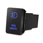 32 мм 12 В переключатель включениявыключения с подсветкой синий светодиодный противотуманный фсветильник разъем с кабелем для Toyota серий 100 Tacoma Tundra автомобильные детали