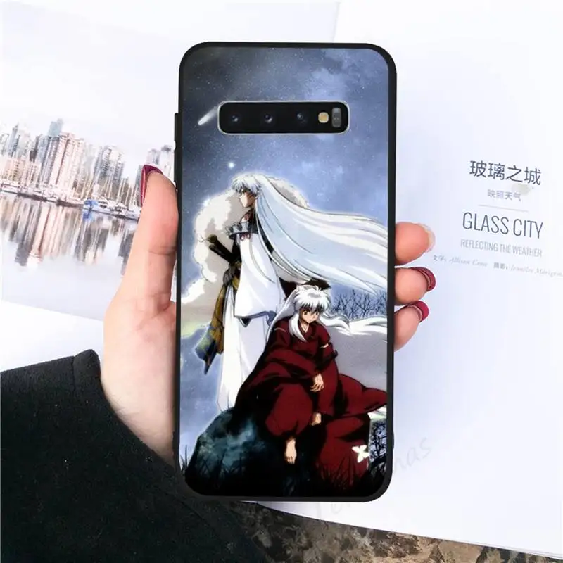 

Anime Inuyasha Sesshoumaru Higurash Phone Case For Samsung galaxy S 7 8 9 10 20 edge A 6 10 20 30 50 51 70 note 10 plus