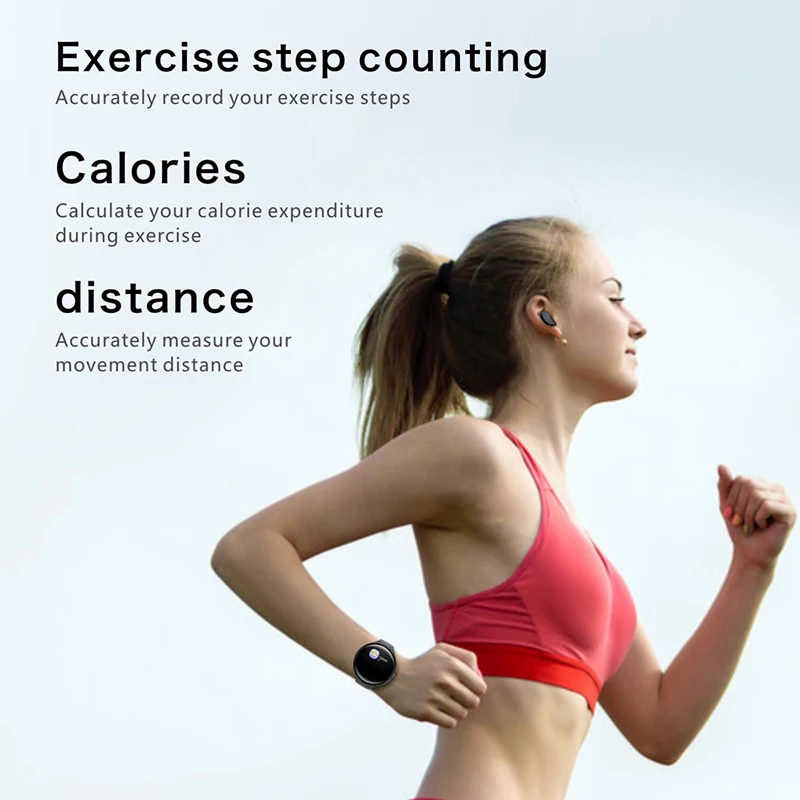 

TWS Smart Watch 2 in 1 Adjustable Bluetooth Headset Waterproof Bracelet For Men wireless Fashion Portable Mini Earbuds