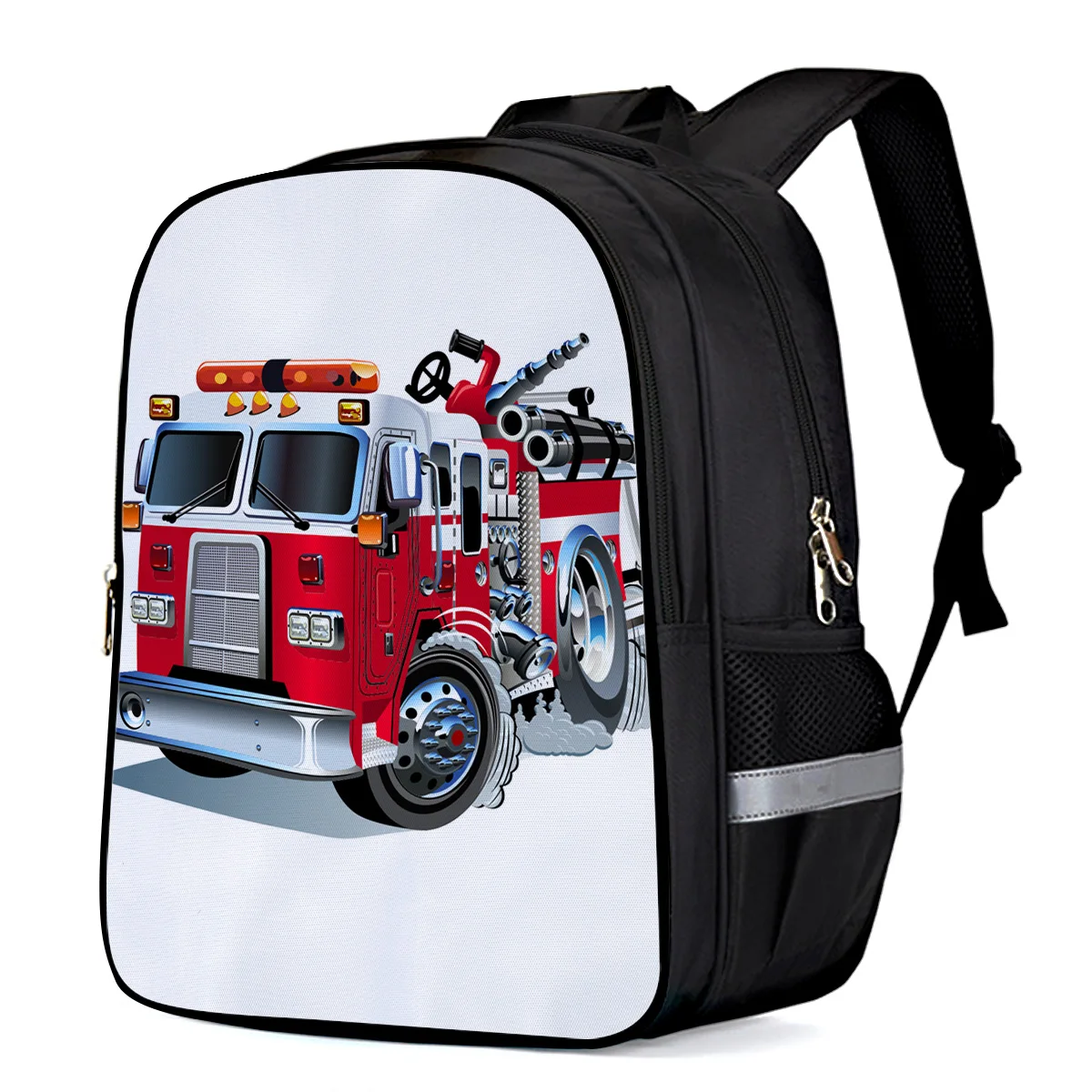 Рюкзак с рисунком пожарной машины детские школьные сумки рюкзак для малышей
