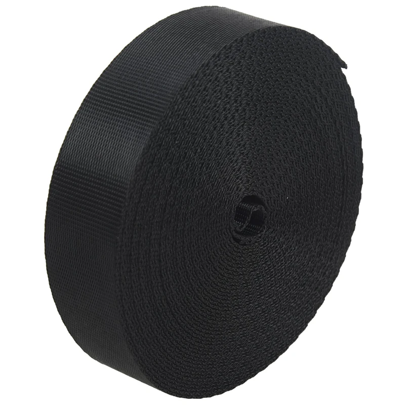 10 шт. жесткий пластиковый ремешок с боковой пряжкой 3 см ширина черный и 1 ярдов