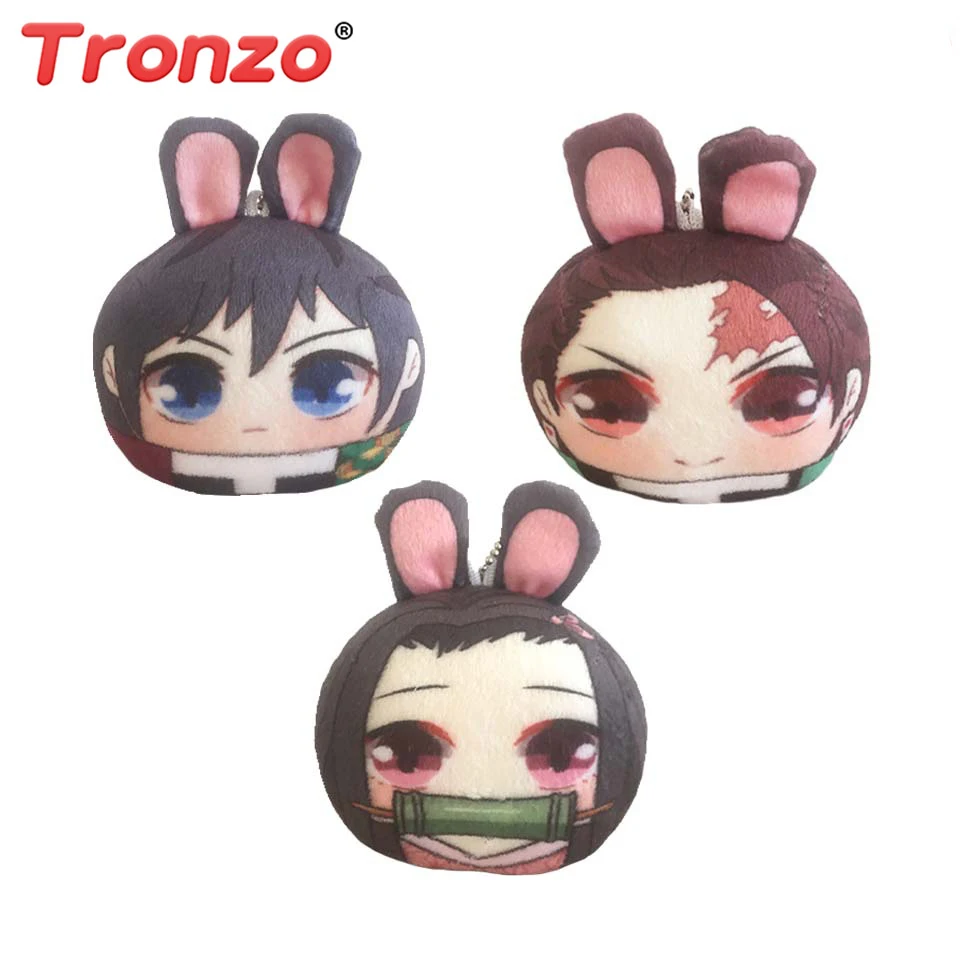 Tronzo 10 см рассекающий демонов киметасу no Yaiba Kamado Tanjirou Nezuko Zenitsu Giyuu плюшевые игрушки
