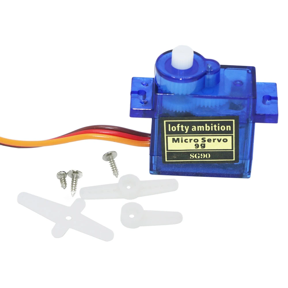 RC SG90 3 5 8 4 в 9g микро сервопривод с пластиковой шестерней для Arduino аэромоделизм