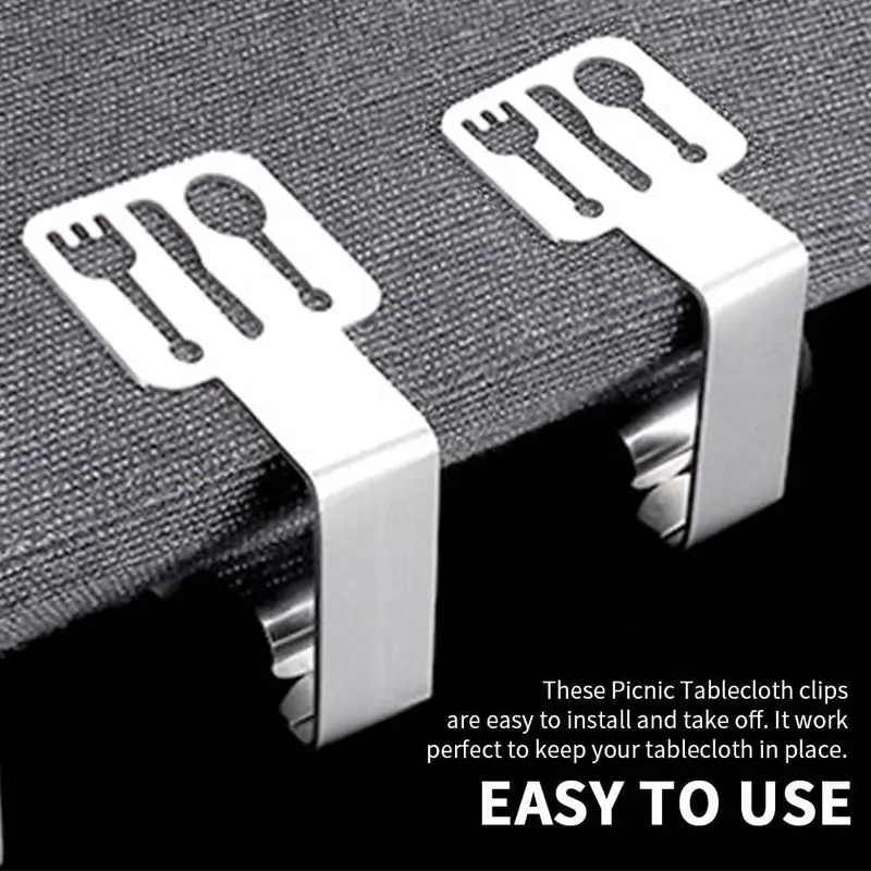 

Tablecloth Clip Steel Creative Multifunctional Holder Party Picnic Wedding Tablecloth Clamps