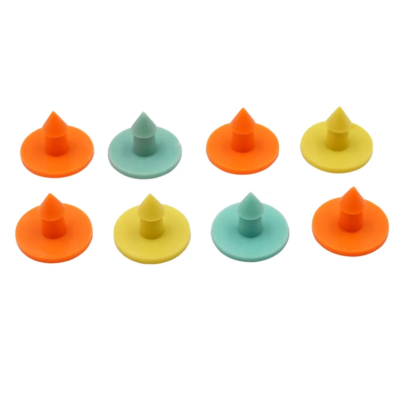 

100pcs Sheep Sows Ear Tag Round Swine rabbit Ear Label Brand Anti-shedding Without Word Veterinary Sheep Ear Signage