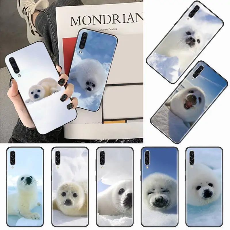 

Baby Harp cute animal Phone Case For Samsung galaxy A S note 10 12 20 32 40 50 51 52 70 71 72 21 fe s ultra plus