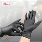 Виниловые перчатки 100 шт.корт. Одноразовые перчатки без пудры промышленная безопасность пищевых продуктов полупрозрачные бриллиантовые перчатки одноразовые перчатки