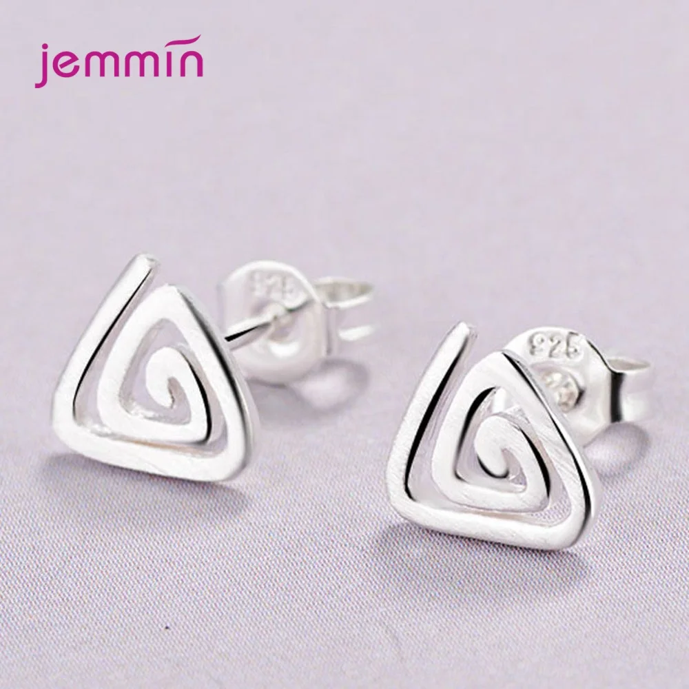 Ювелирные изделия из чистого серебра 925 пробы милые серьги гвоздики с животными