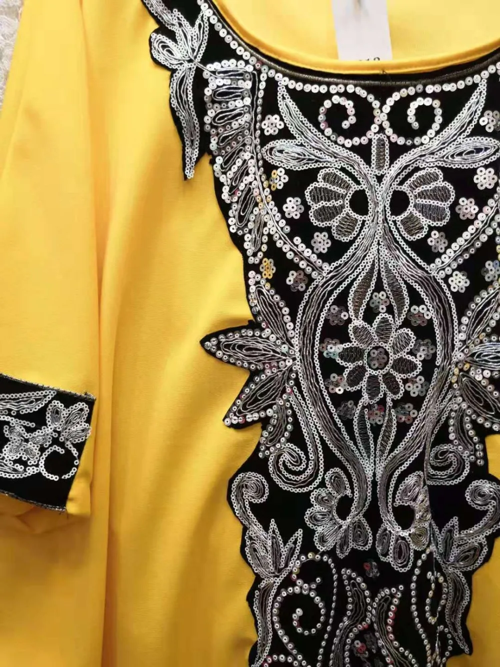 Свободный размер длина 160 см свободный стиль африканская женская одежда Дашики Мода блёстки вышивка длинное платье