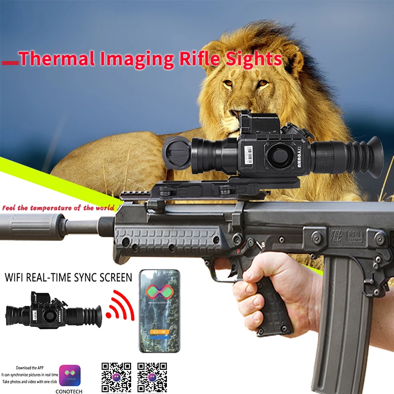 

Infare Thermal Imaging Digital Night Vision Monocular Rifle Optical sight Scope Camcorder Riflescope For Outdoor Hunting