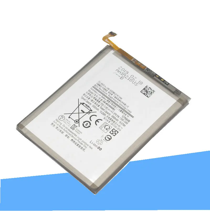 ISkyamS 1x4900 mAh запасная батарея EB-BG580ABU для samsung Galaxy M20 M30 SM-M205F Оригинальная батарея для телефона