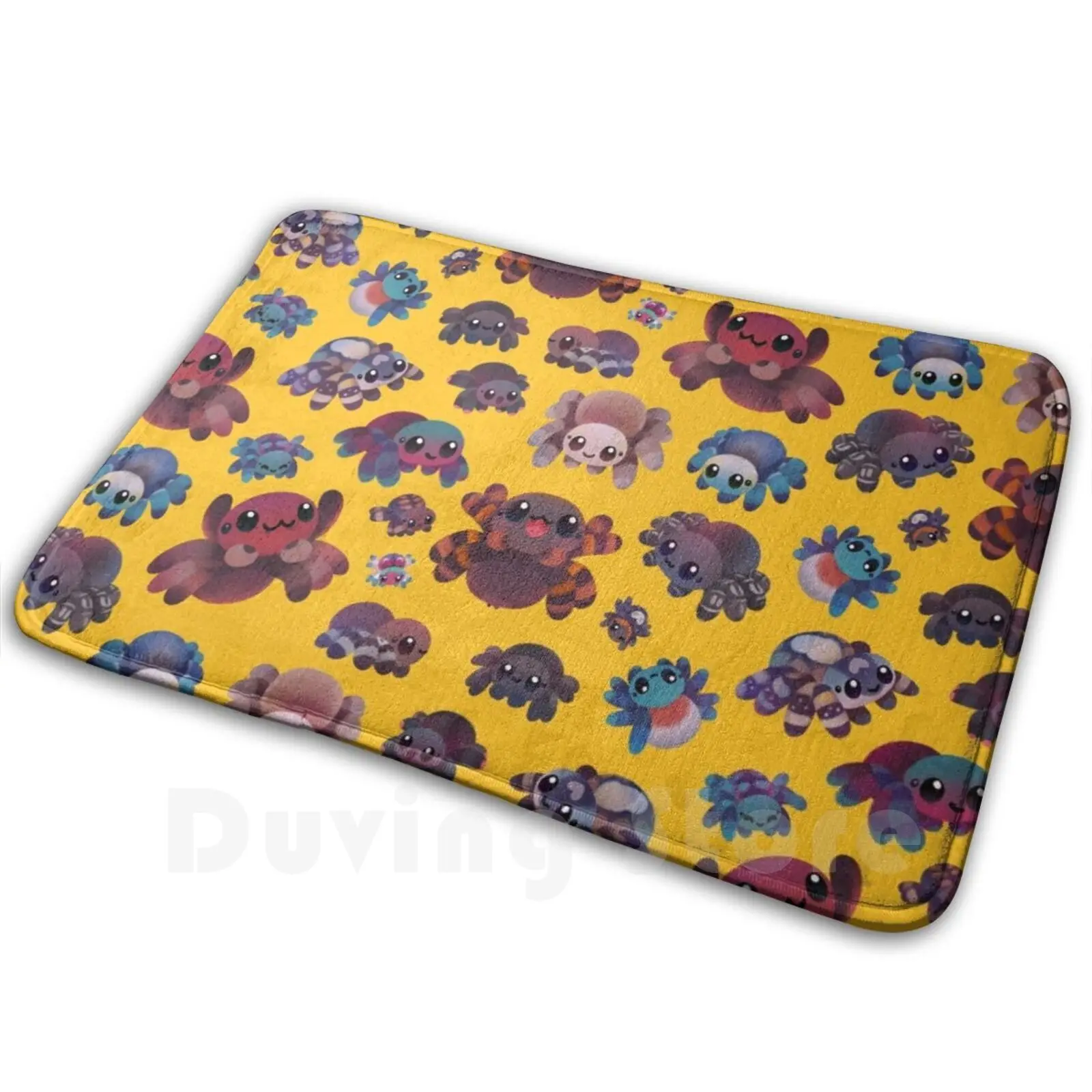

Tarantulas Carpet Mat Rug Cushion Soft Non-Slip Tarantula Spider Cute Kawaii Animal Arthropod Invertebrate Theraphosidae