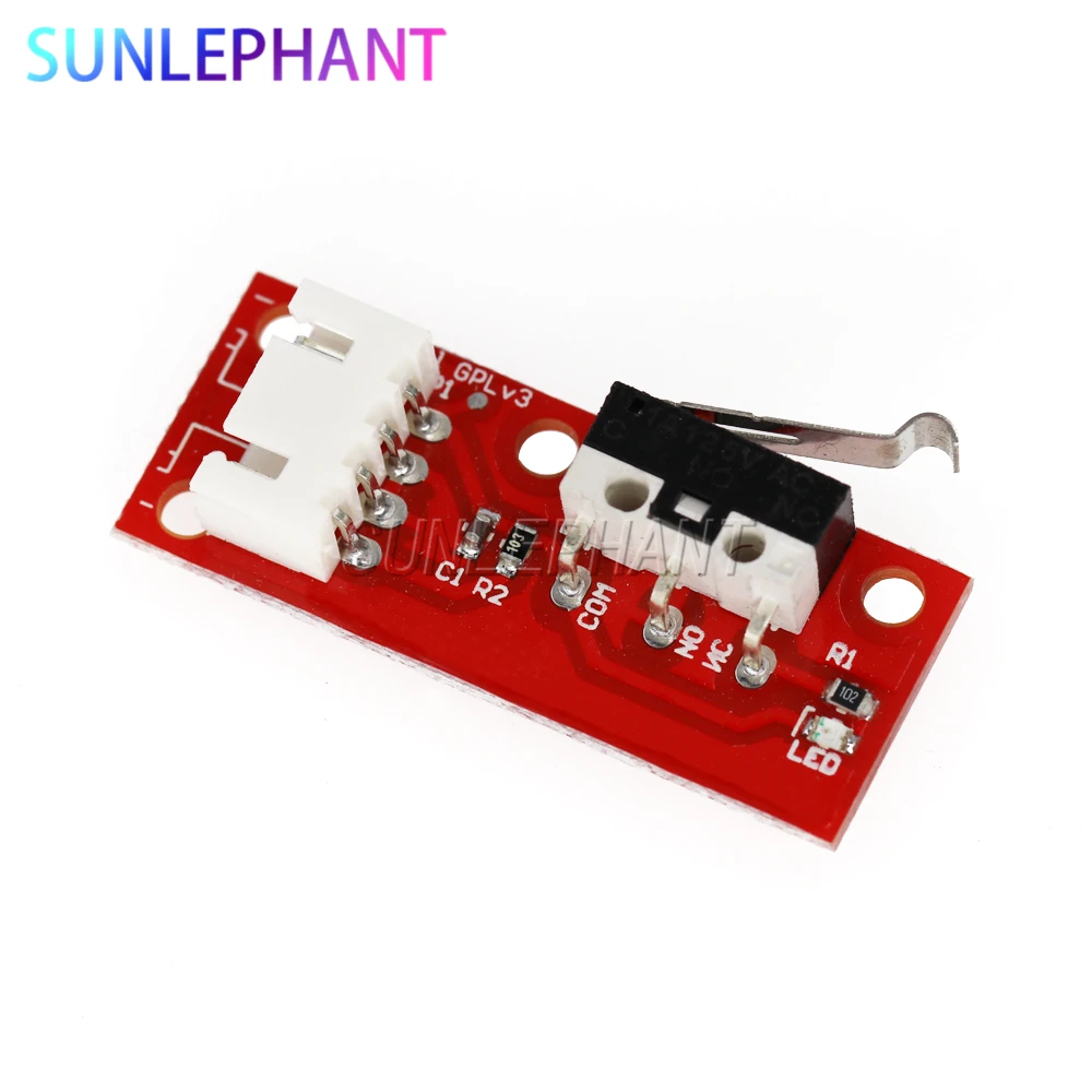 1pcs Endstop Switch for End stop Limit Switch+ Cable High Quality Mechanical 3D Printer RAMPS 1.4 | Электронные компоненты и