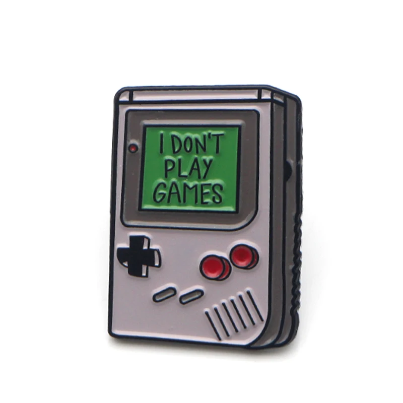 Ручной игровой автомат цинковый сплав Значки для рюкзака одежды медаль сумок