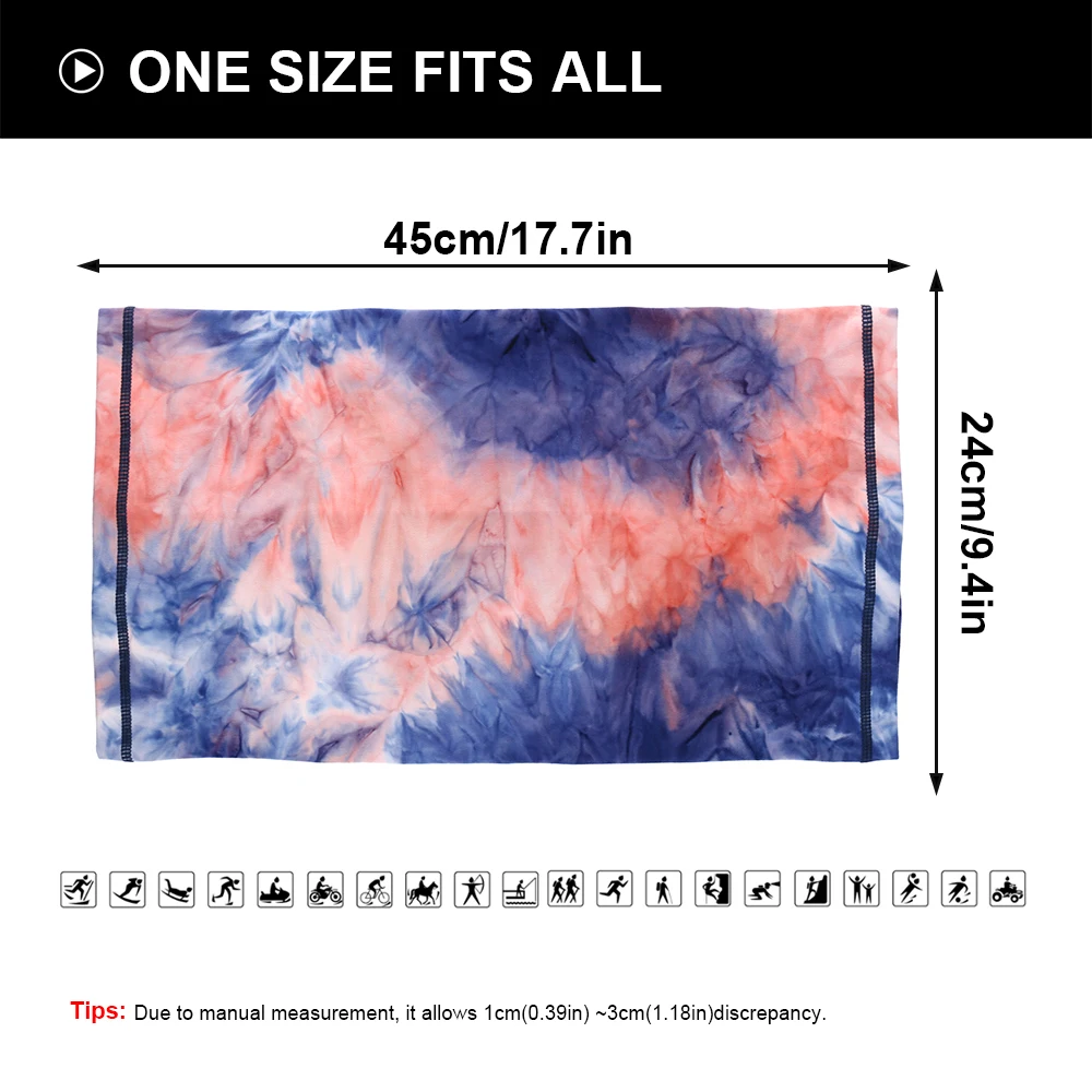 Трубка шарф галстук краситель печатных бандана шеи теплее Gaiter сноуборд лыж