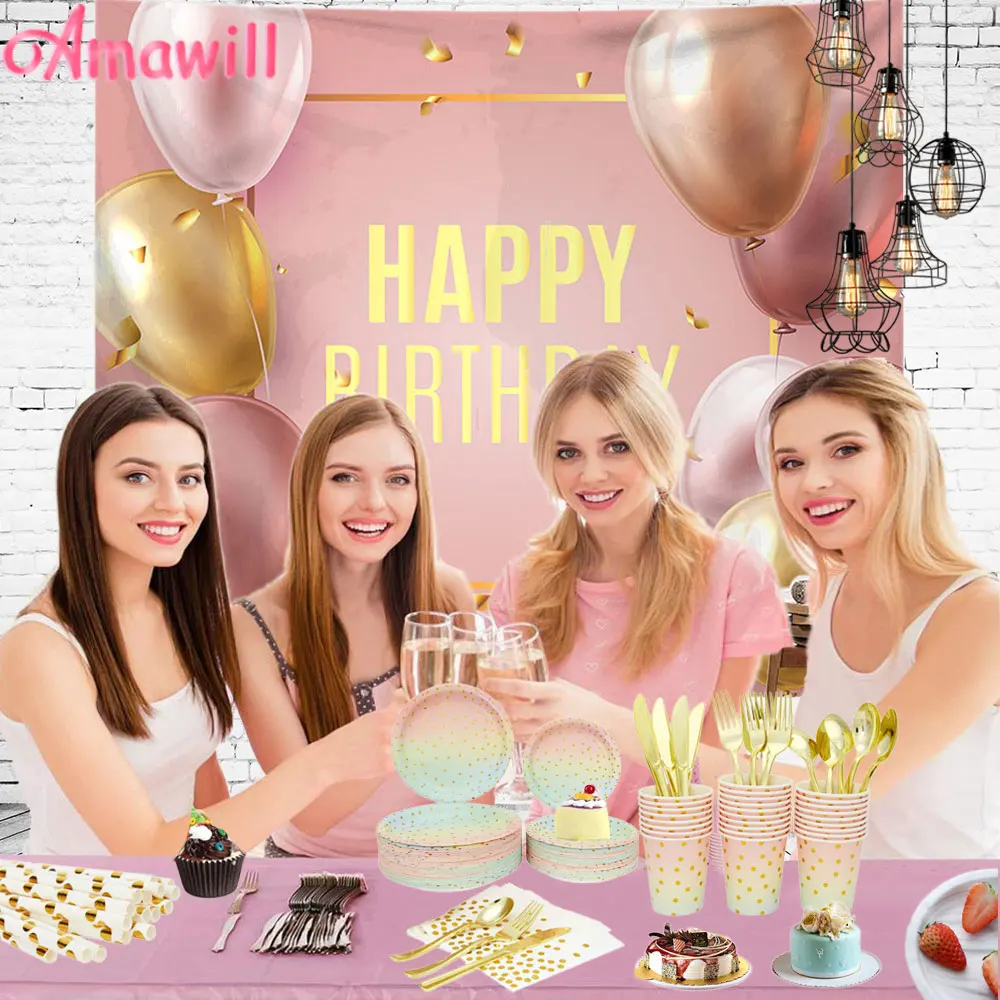 Украшения для дня рождения с днем фоновый гобелен взрослых декор детской