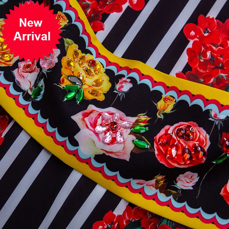 

New 2021 Fashion Runway Summer Vintage Shirt style Mini Dress Women Long sleeve Sashes Floral print Elegant Dress