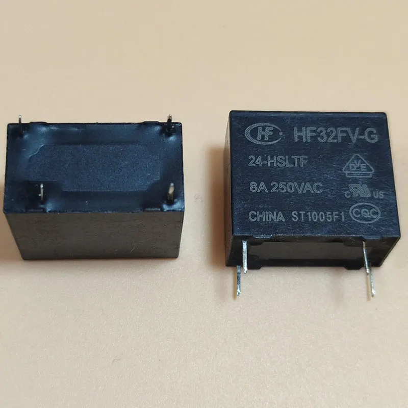 Реле HF32FV-G-24-HST 24VDC 4pin 10A277VAC