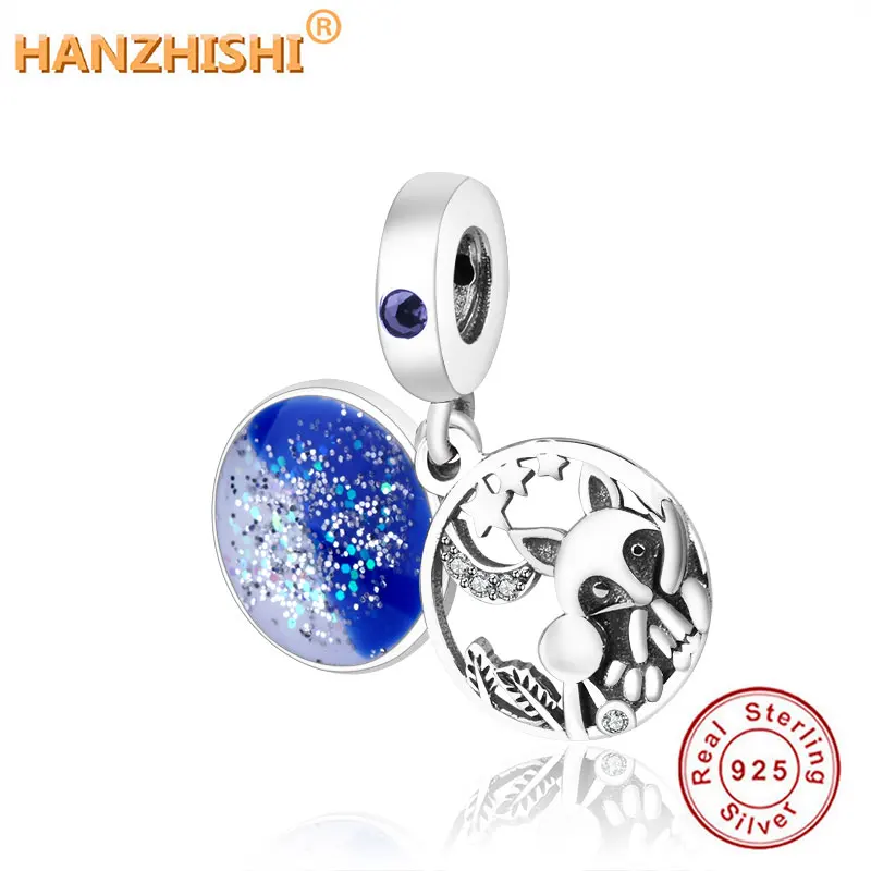 Подвеска в виде лисы и кролика для изготовления ювелирных изделий серебро 925