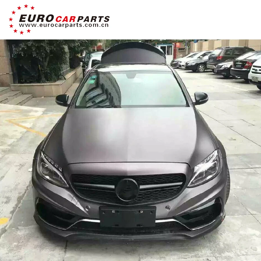C Класс W205 Комплект кузова автомобиля для w205 комплекты facelift с передним бампером
