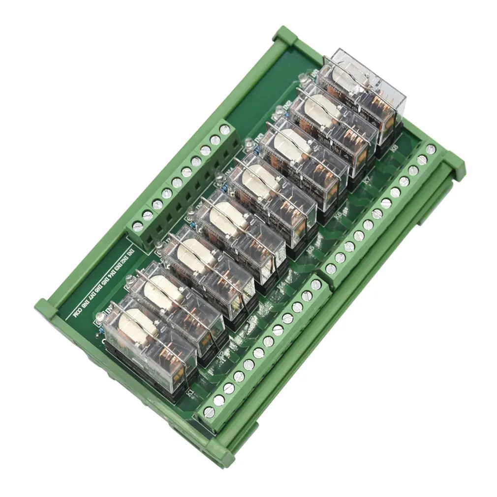 Рейку Din Ac/Dc Gt2A высокого класса 4/8 канала реле управления 4 Spdt 16A релейный модуль