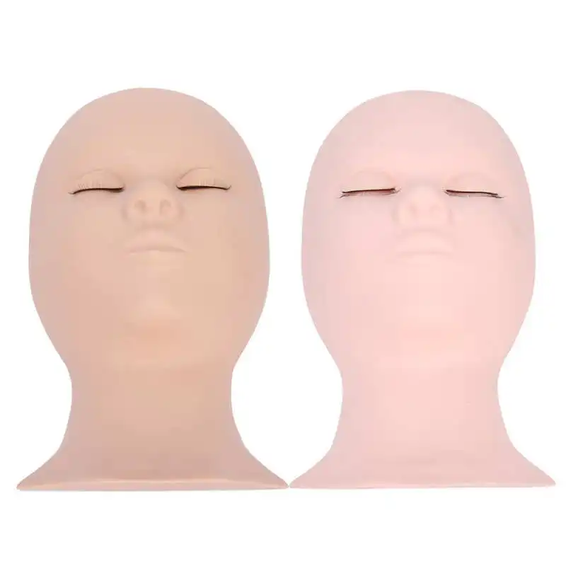 

Инструменты для укладки волос прически Аксессуары Силиконовая ресница расширение практика головы съемный век ресниц Обучение