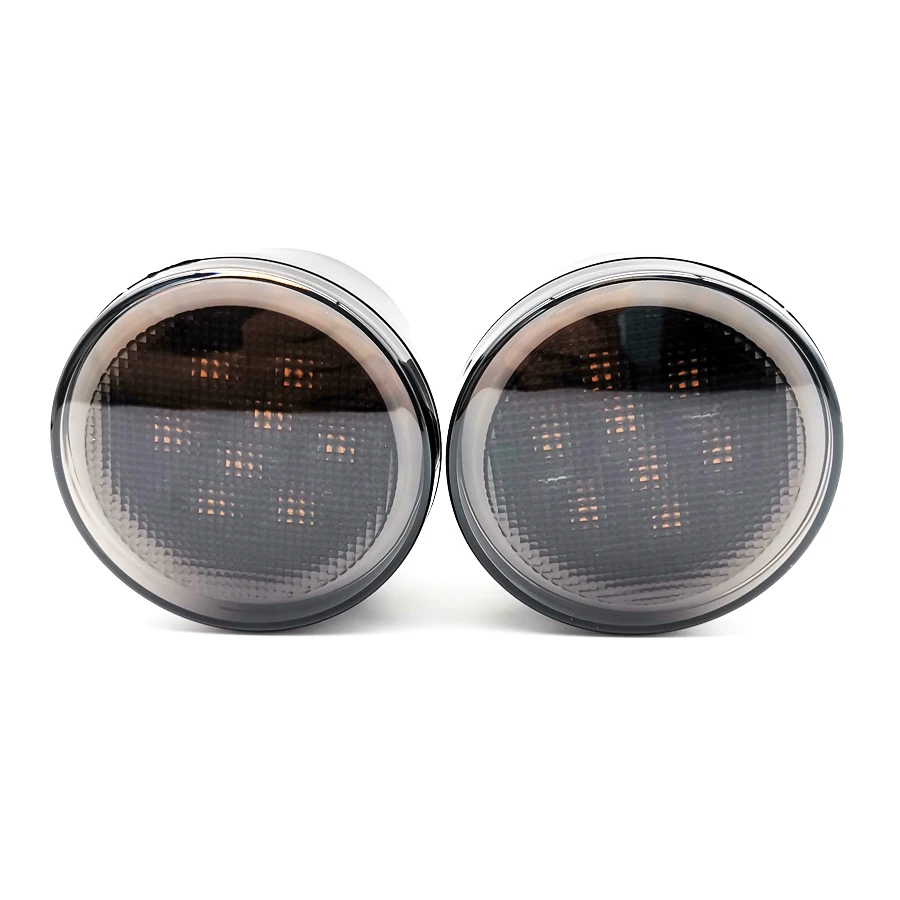 

LED Fender Side Marker Light & Grille Lamps Halo Ring DRL for Wrangler JK 2007 2008 2009 2010 2011 2011 2013 2014 2015 2016 2017