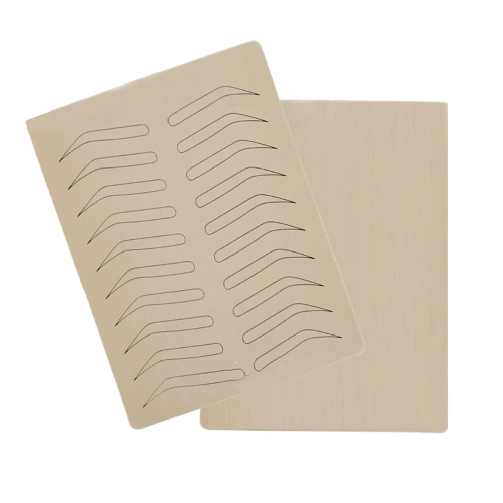 Тренировочная кожа для бровей 1 шт. товары микроблейдинга Перманентный макияж