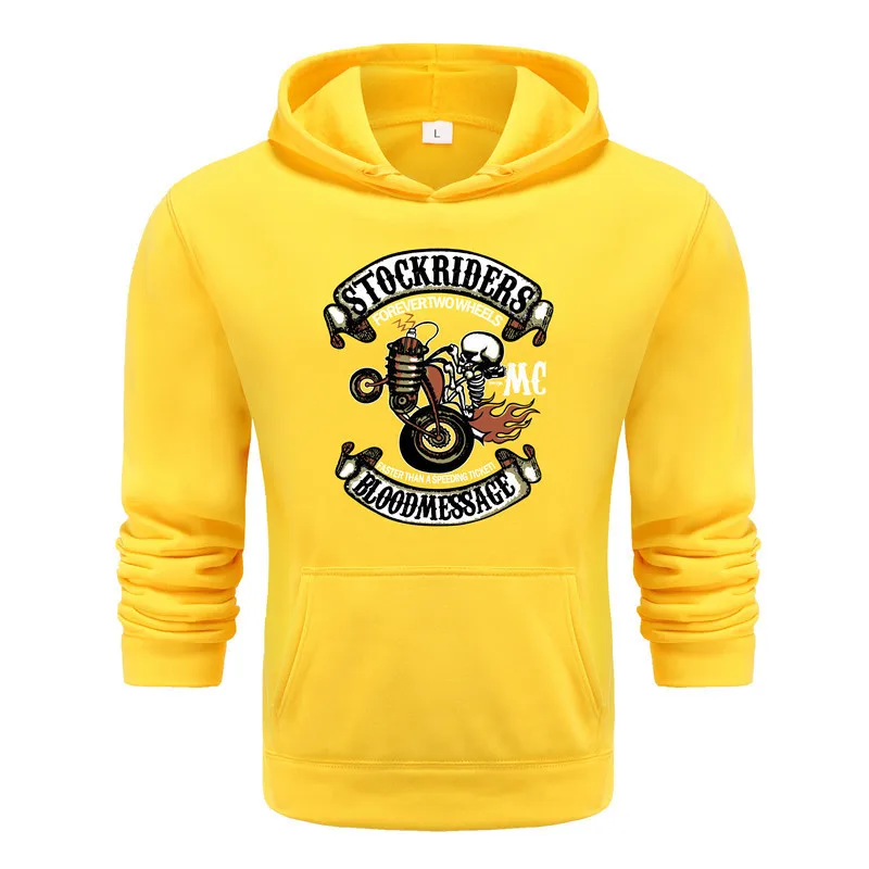 

2021 New Fashion Spring Autumn Men Hoodies printing Pattern Pocket Hooded Regular Loose Tops