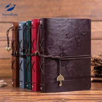 leather diy photo album vintage hand paste type 35 6 inch strap style baby book memories creative birthday party girls gift
