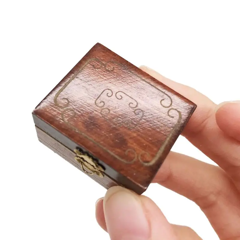 

1/12 Mini Dollhouse Miniature Accessories Jewelry Box Model House Furniture Kids Pretend Play Toy 203E