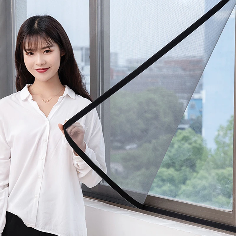 Пользовательские домашние анти москитные экраны экрана Марля липучка