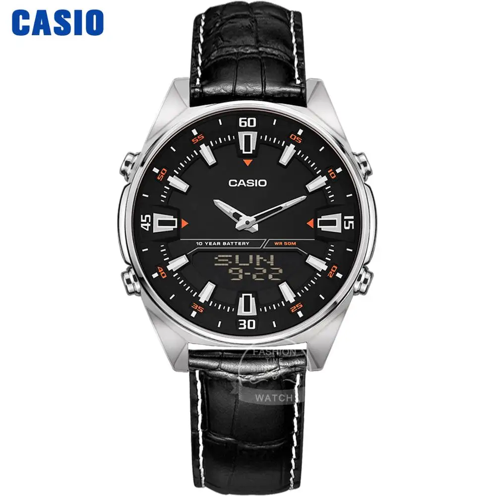 Casio Часы мужские Топ бренд класса люкс набор кварцевые часы 50 м водонепроницаемые