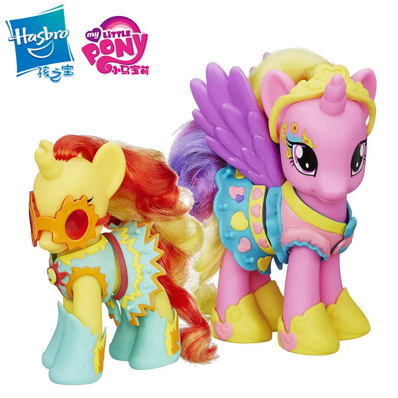 

Hasbro My Little Pony Cute Doll Fashion Pony Princess Cadence Sunset Shimmer Girl Play House Doll Toy Action Figures