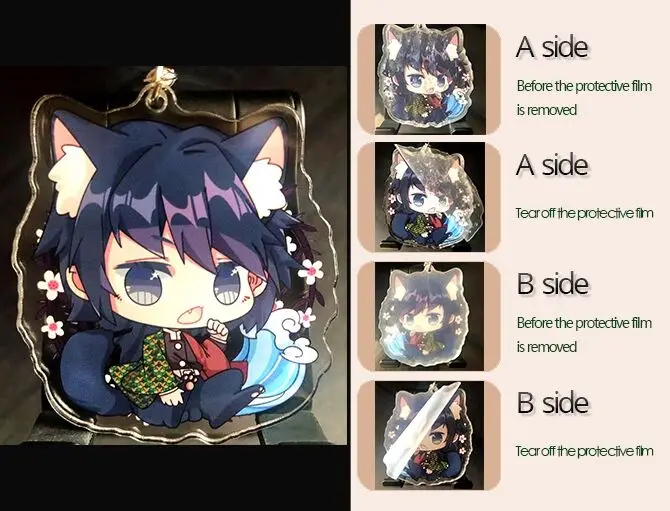 Брелок для ключей с аниме-тематикой кольцо подвеской в виде милых сумок Мстители